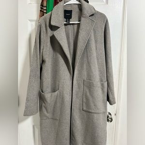 Gray coat